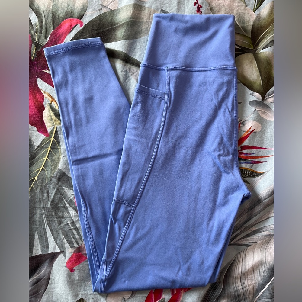 Z Supply Periwinkle High-Rise Leggings with Side Pocket